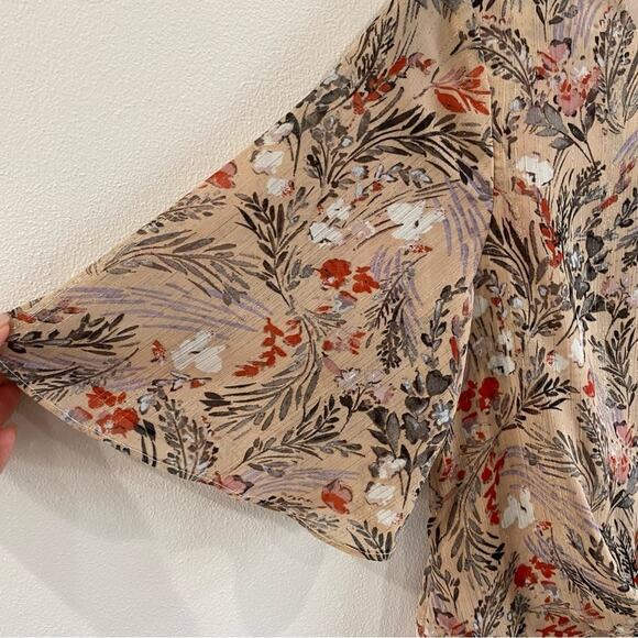 Forest Lily | Knot Waist High/Low Hem Dress Size 4 - Picture 4 of 15